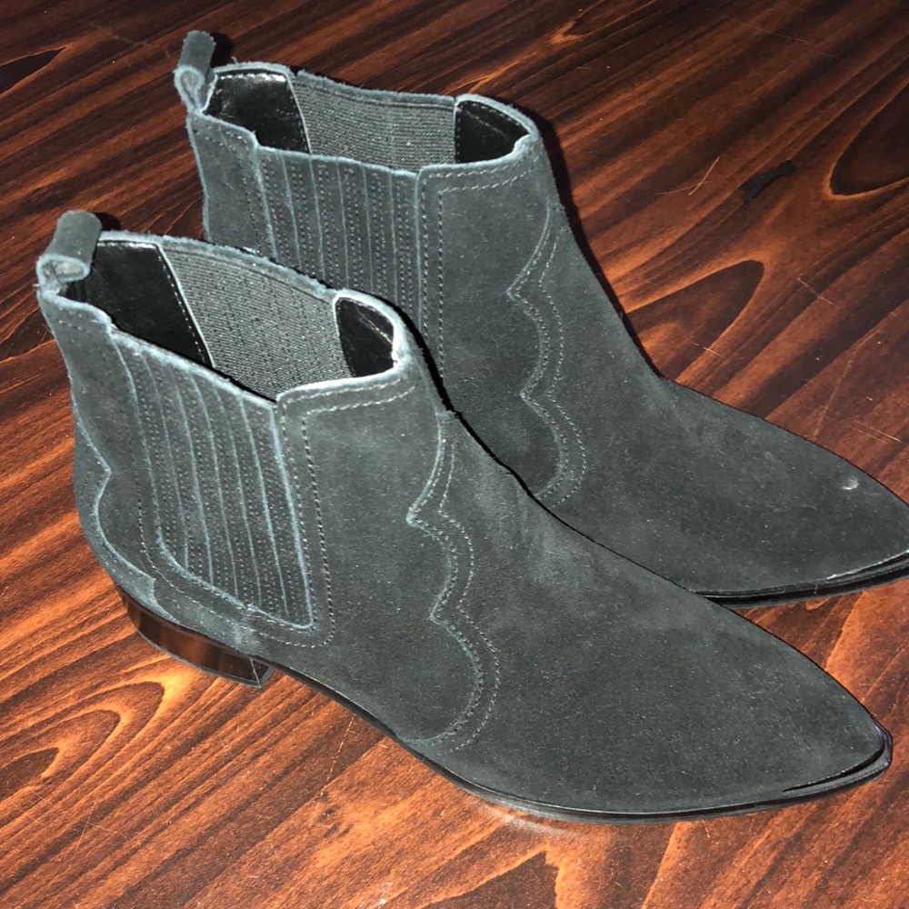 Marc Fisher suede booties
